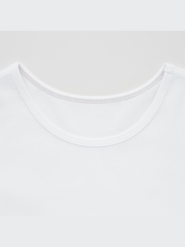コットンフライスインナーT（半袖・3枚組）