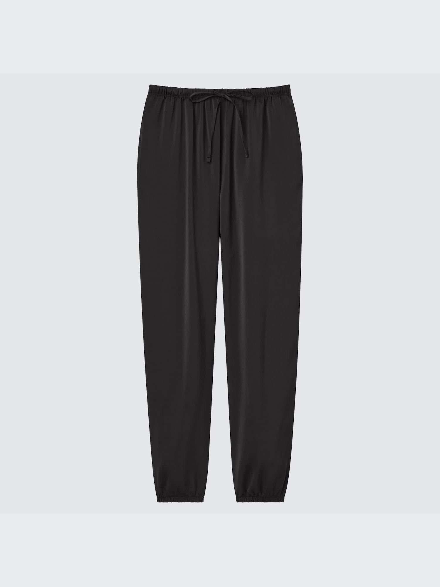 Satin Drape Jogger Pants