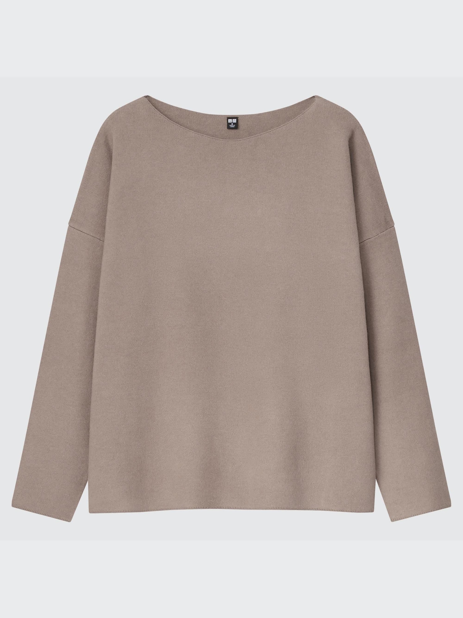 ユニクロ公式 | スフレヤーンボートネックセーター（スムース