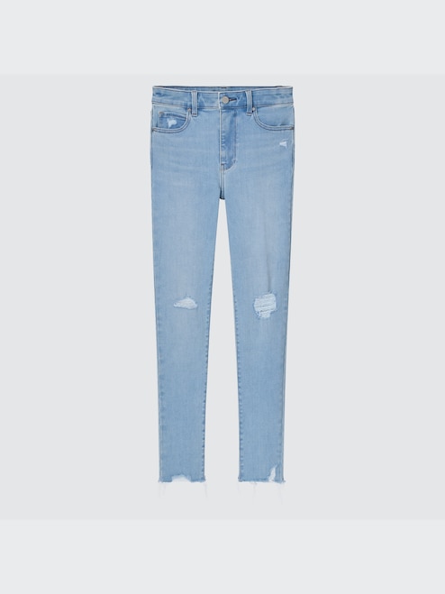 Skinny Jeans Sobek Size 38 Ripped Jeans Celana Jeans Sobek Abu Abu