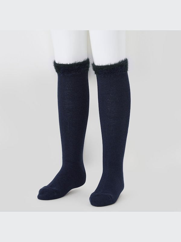 GIRLS ヒートテックハイソックス（2足組）