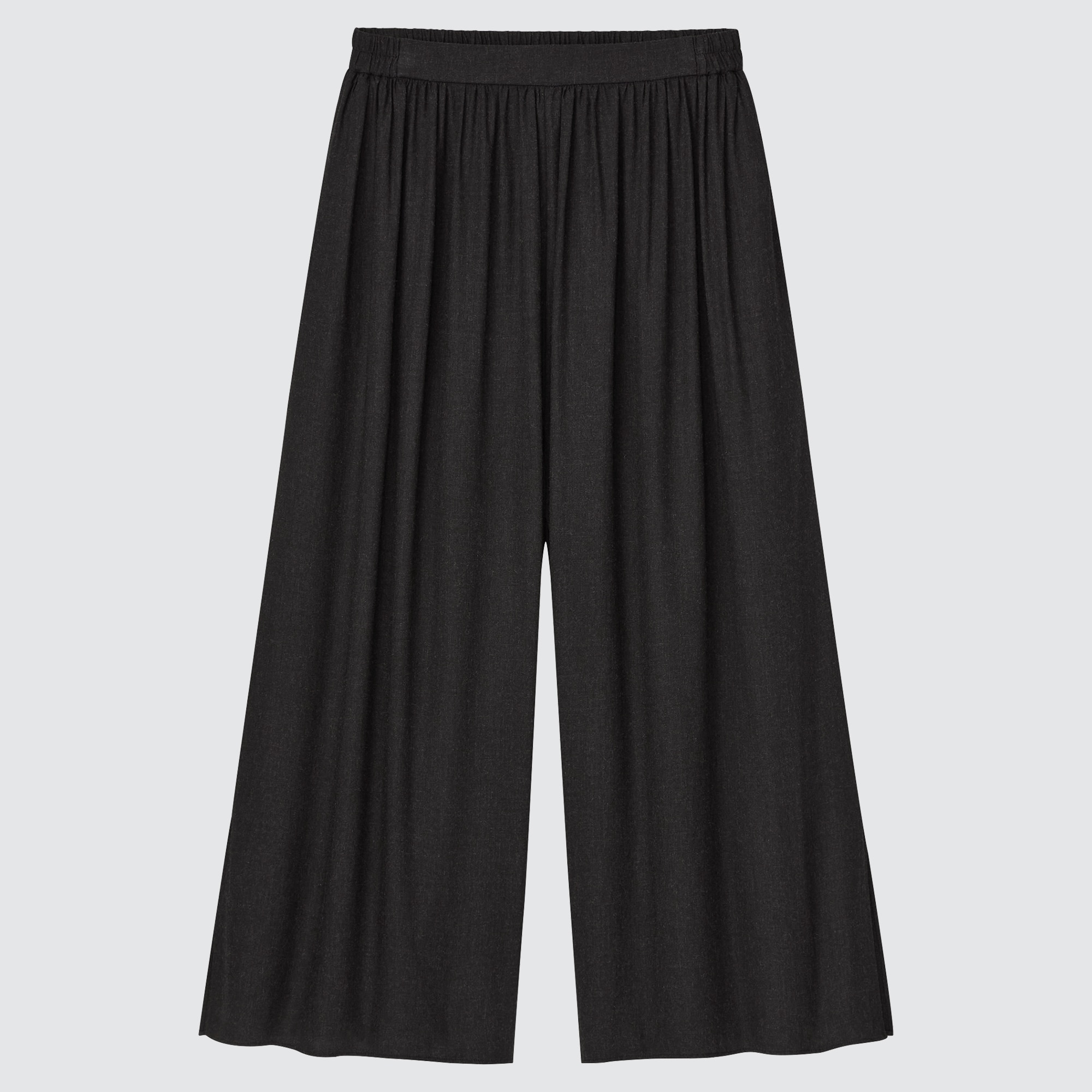 ユニクロ公式 | ギャザースカートパンツ（丈標準45～47cm）