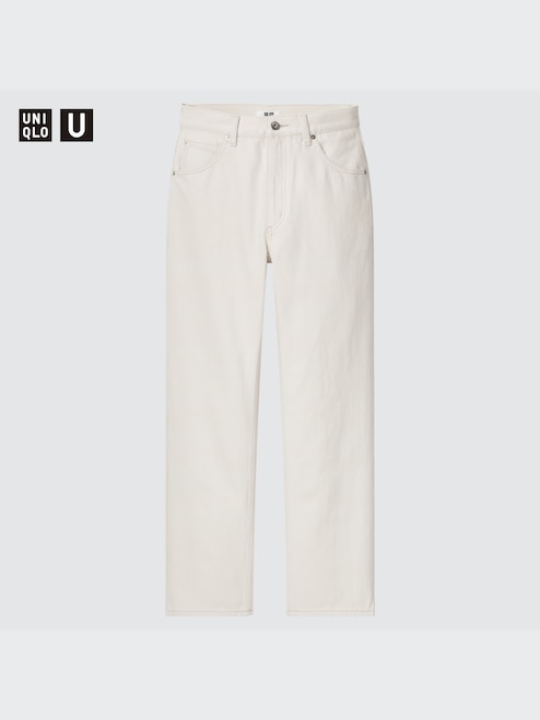 WOMEN'S UNIQLO U REGULAR FIT STRAIGHT HIGH RISE JEANS UNIQLO SG