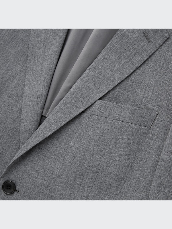 Jaket Stretch Wool Slim Fit