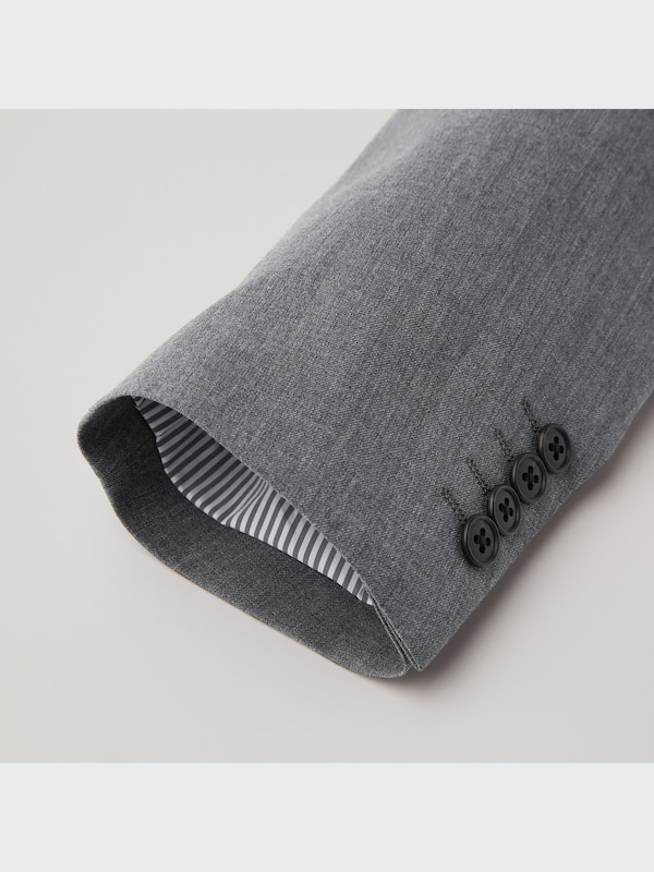 Jaket Stretch Wool Slim Fit