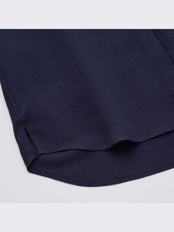 Blus Rayon Crop Lengan Panjang