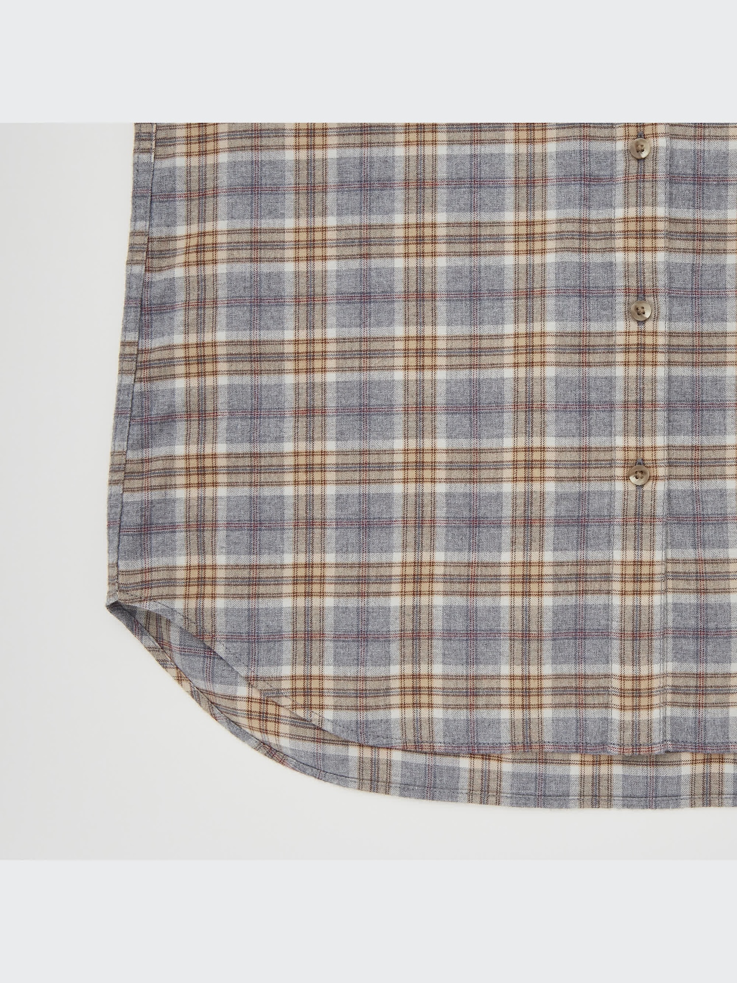 ユニクロ公式 | フランネルチェックシャツ（長袖）