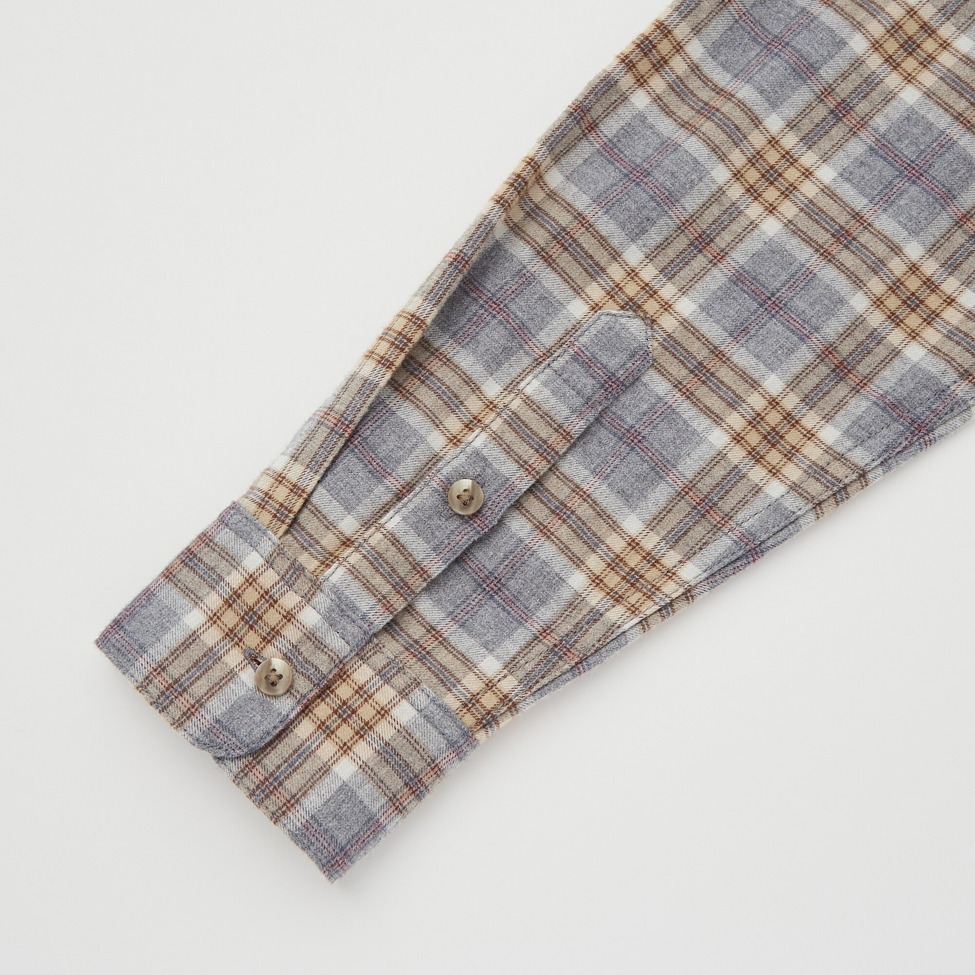 WOMEN'S FLANNEL CHECKED LONG SLEEVE 