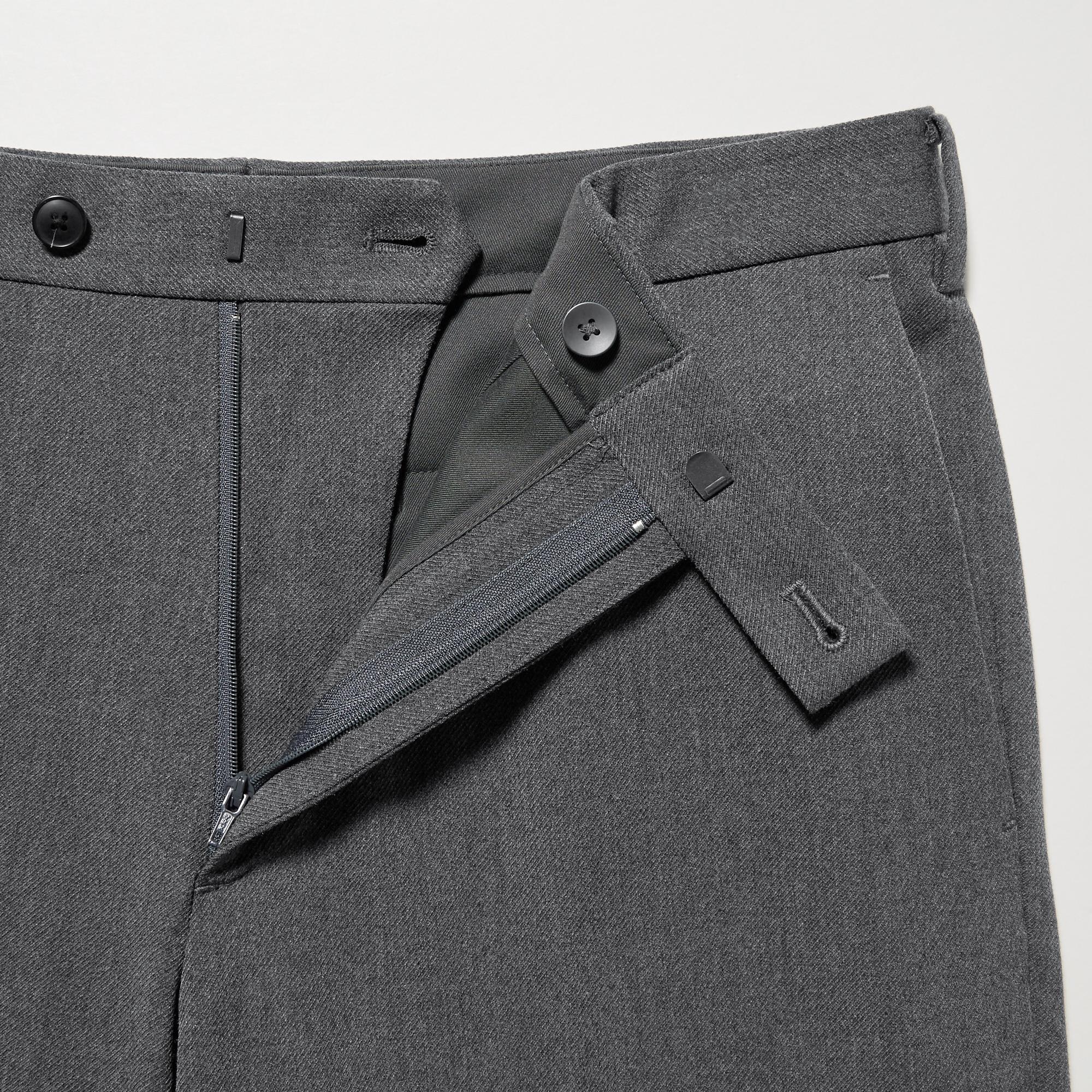 Buy Men's Grey Slim Fit Trousers Online at Bewakoof