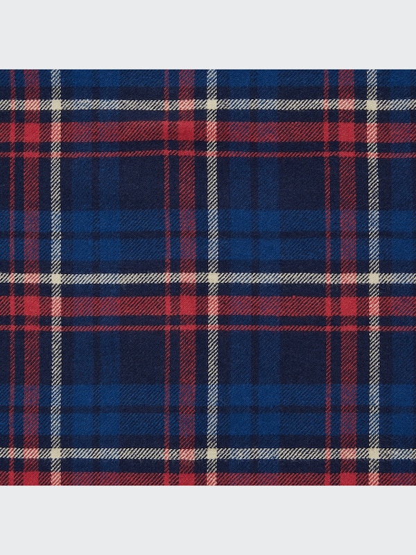 フランネルチェックシャツ（長袖）