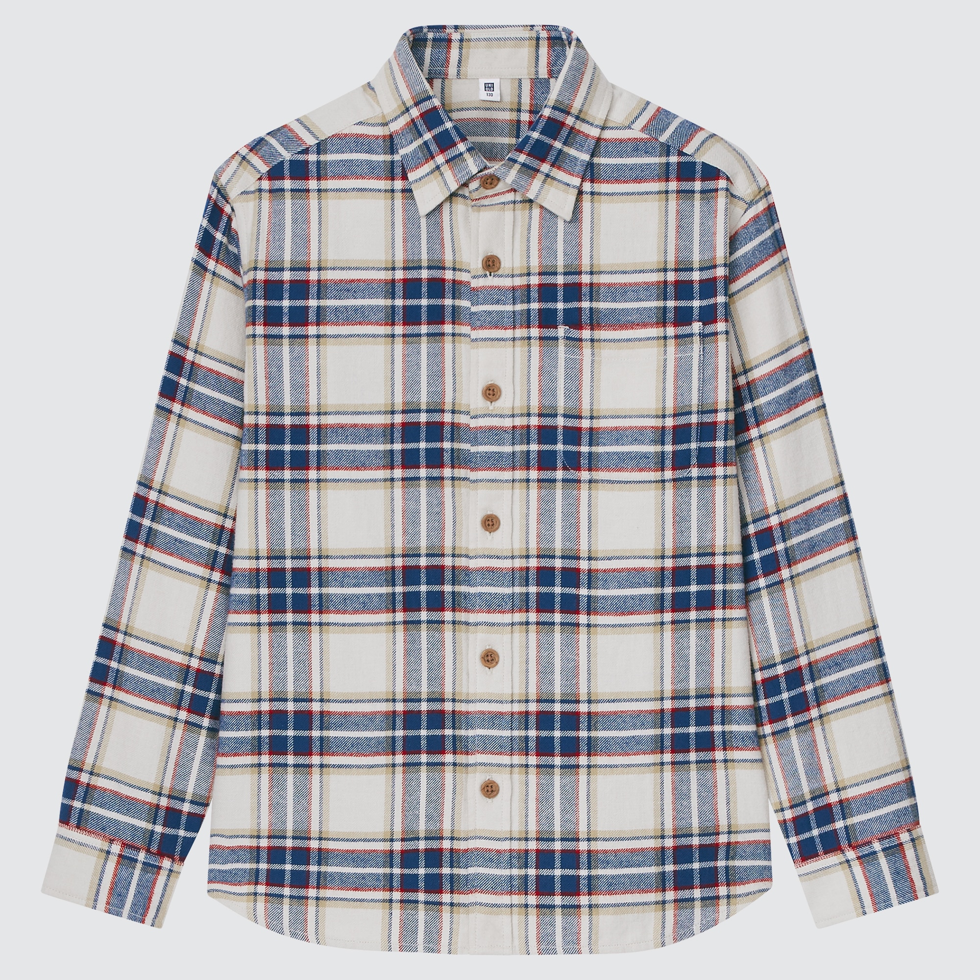 フランネルチェックシャツ（長袖）のサムネイル