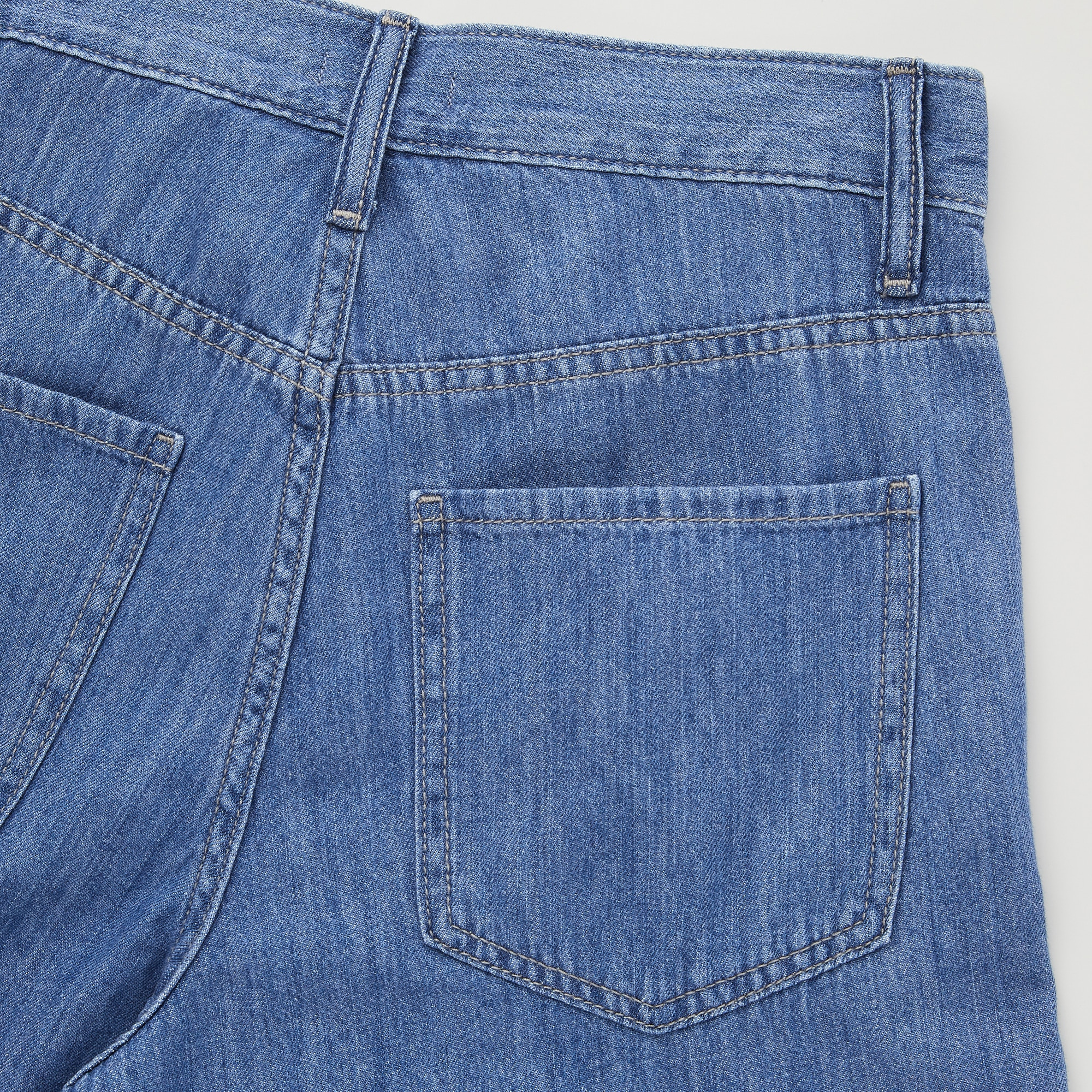 uniqlo super wide jeans