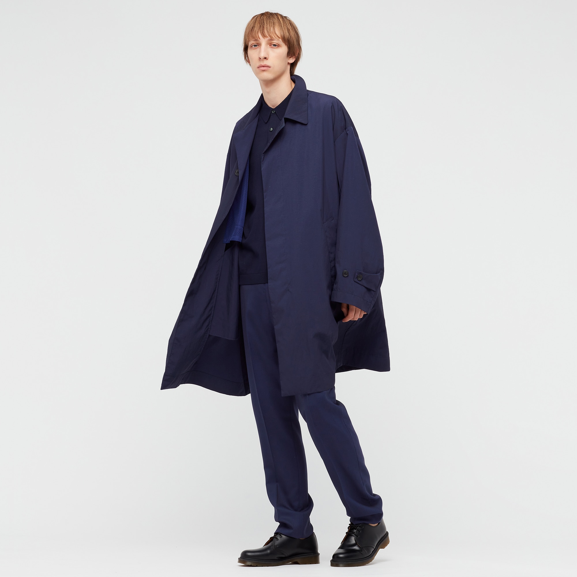 JIL SANDER ステンカラーコート - アウター