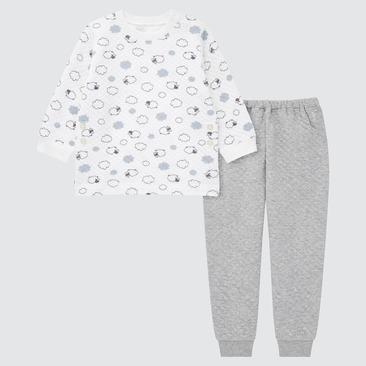 キルトパジャマ 長袖 Baby ユニクロ キルトパジャマ 長袖 Baby ユニクロ