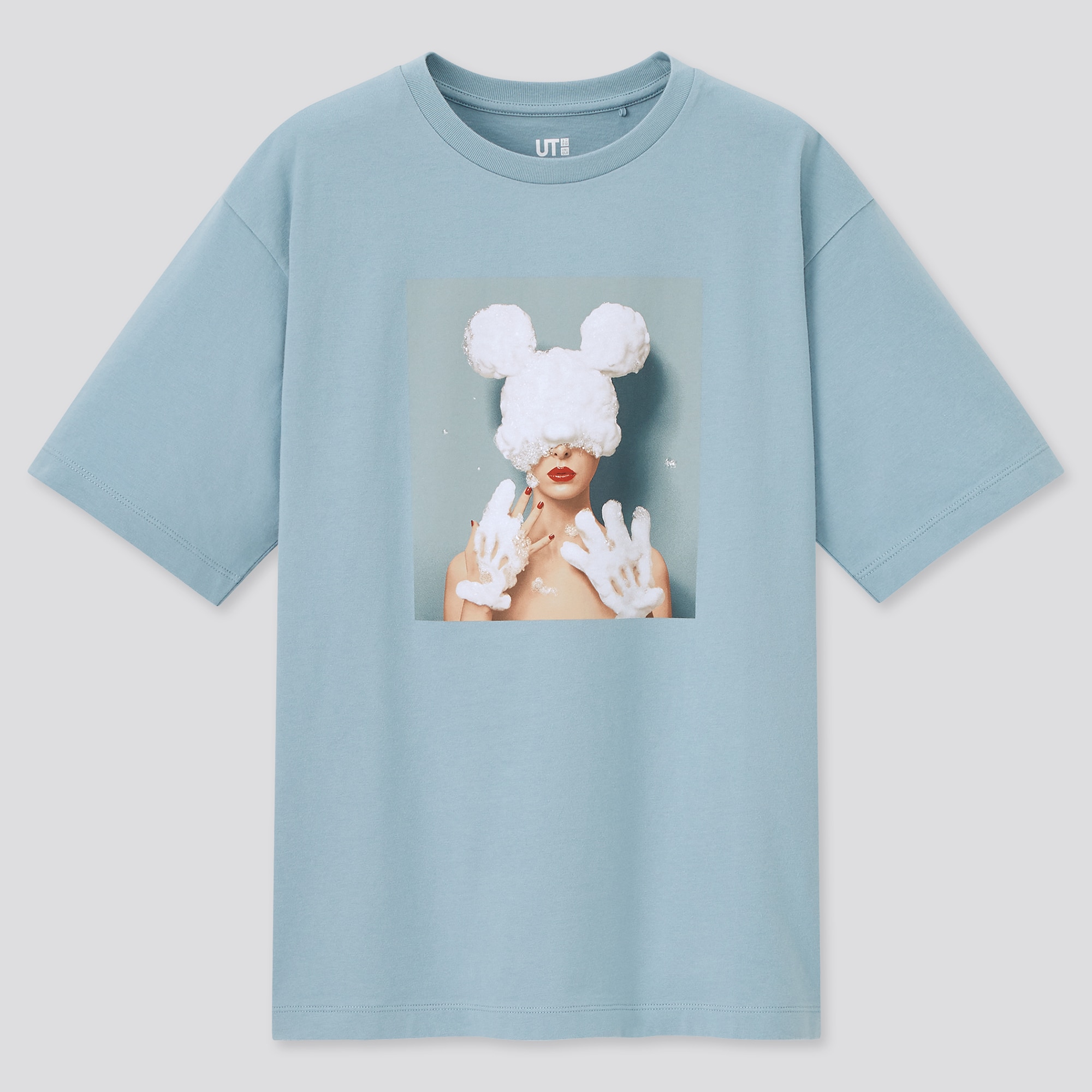 ディズニー ミッキーマウス ＆ ミニーマウス アート バイ 吉田ユニ UT グラフィックTシャツ（半袖・リラックスフィット） (WOMEN) |  ユニクロ