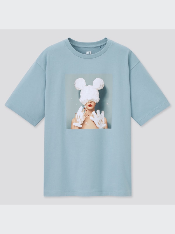 ディズニー ミッキーマウス ＆ ミニーマウス アート バイ 吉田ユニ UT グラフィックTシャツ（半袖・リラックスフィット）