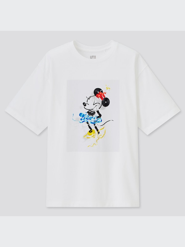 ディズニー ミッキーマウス ＆ ミニーマウス アート バイ 吉田ユニ UT グラフィックTシャツ（半袖・リラックスフィット）