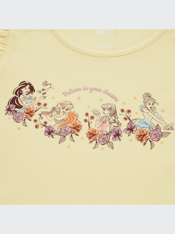 GIRLS ディズニー・ヒロインズ・イン・ブルーミング UT グラフィックTシャツ（半袖）