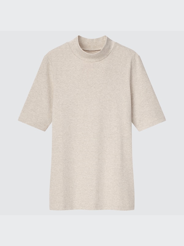 T-Shirt Katun Stretch High Neck (1/2)