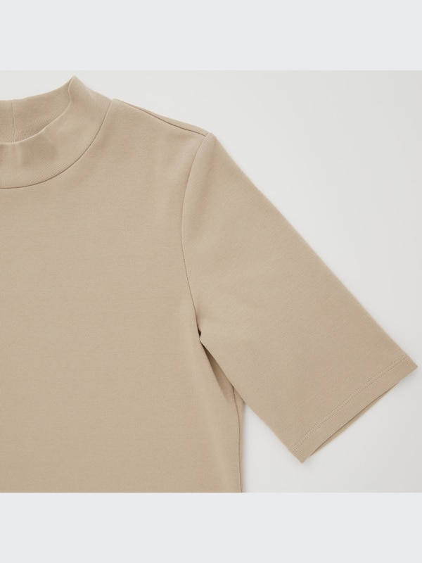 T-Shirt Katun Stretch High Neck (1/2)