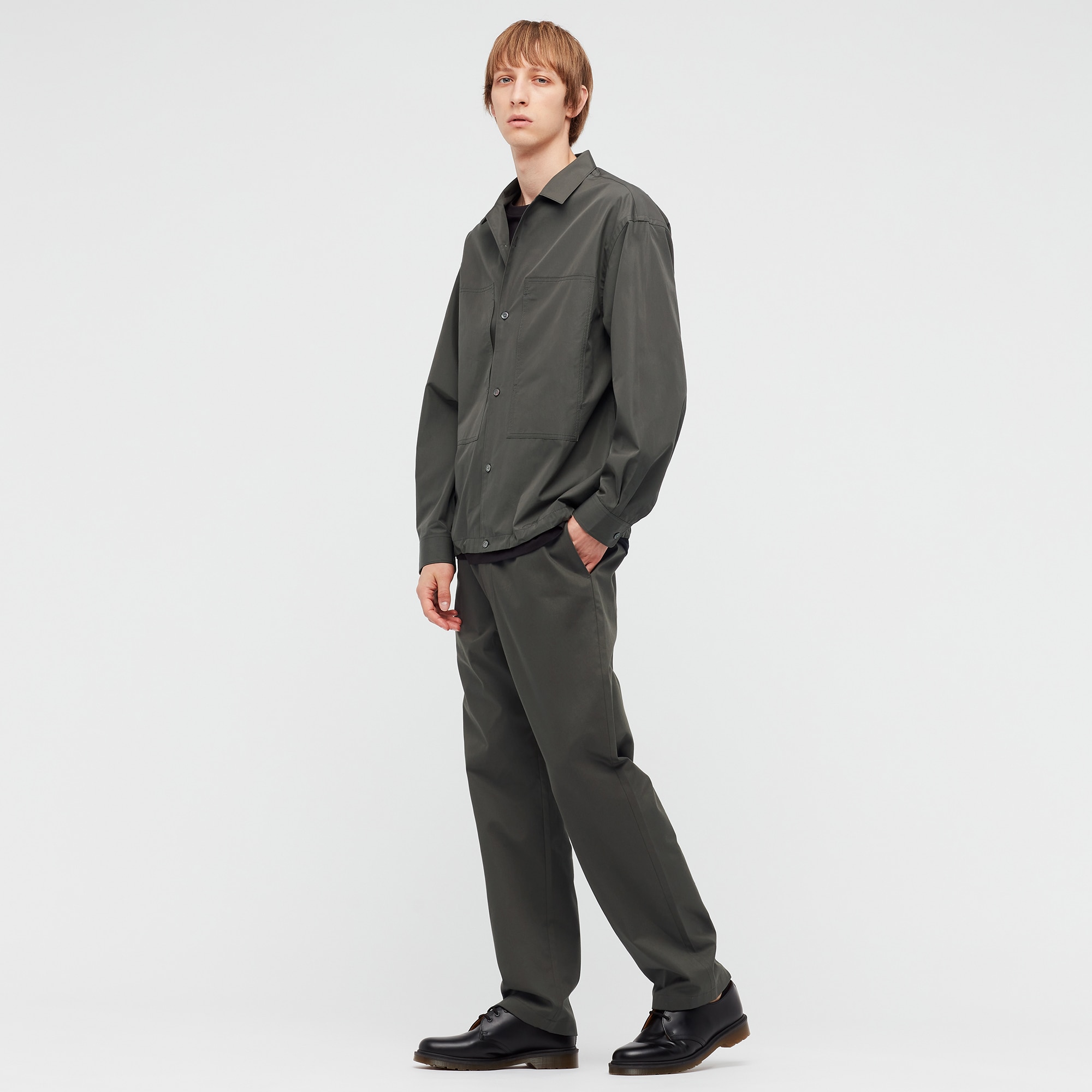 オーバーサイズシャツブルゾン UNIQLO +J - 通販 - pinehotel.info