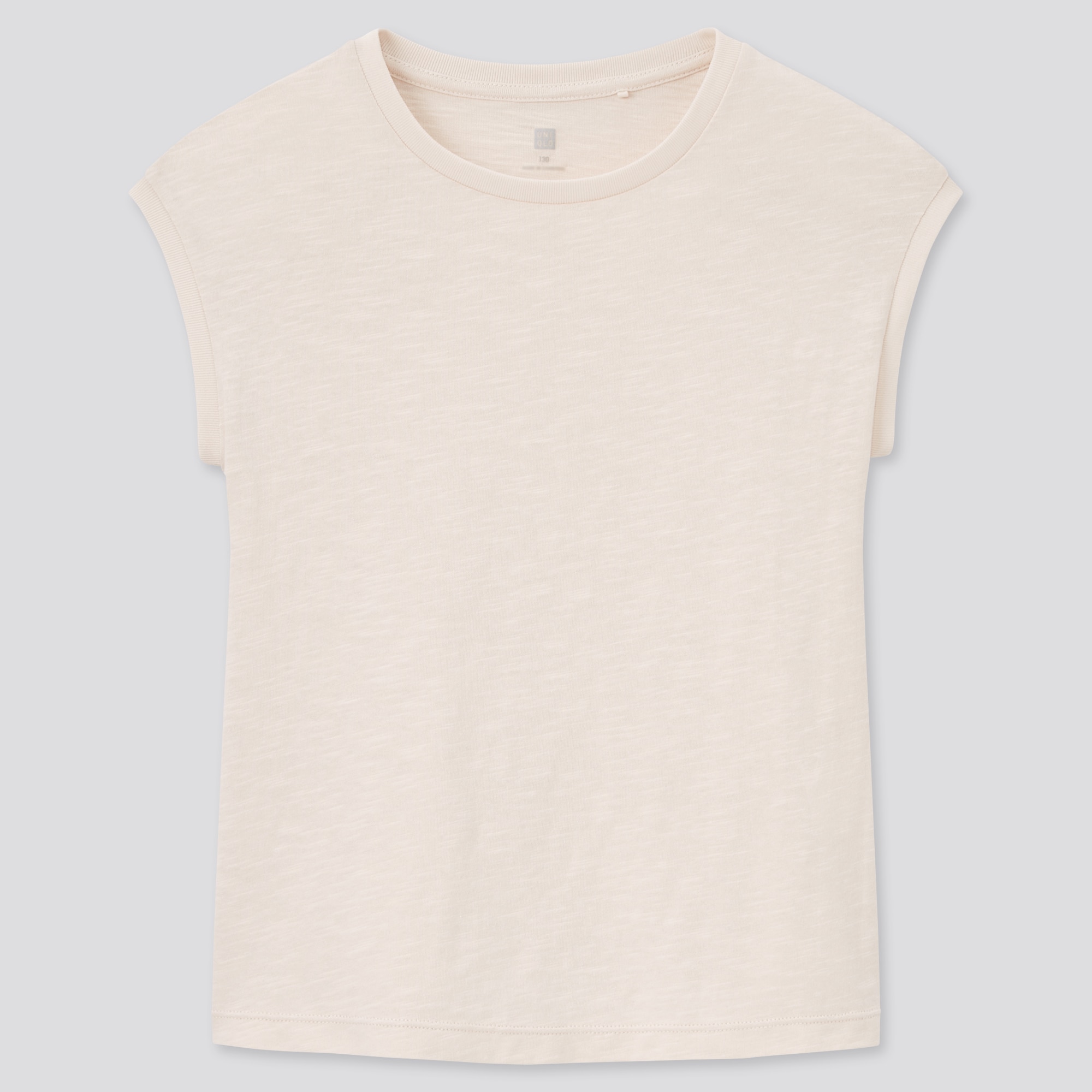 ユニクロ公式 | GIRLS スラブTシャツ（半袖）