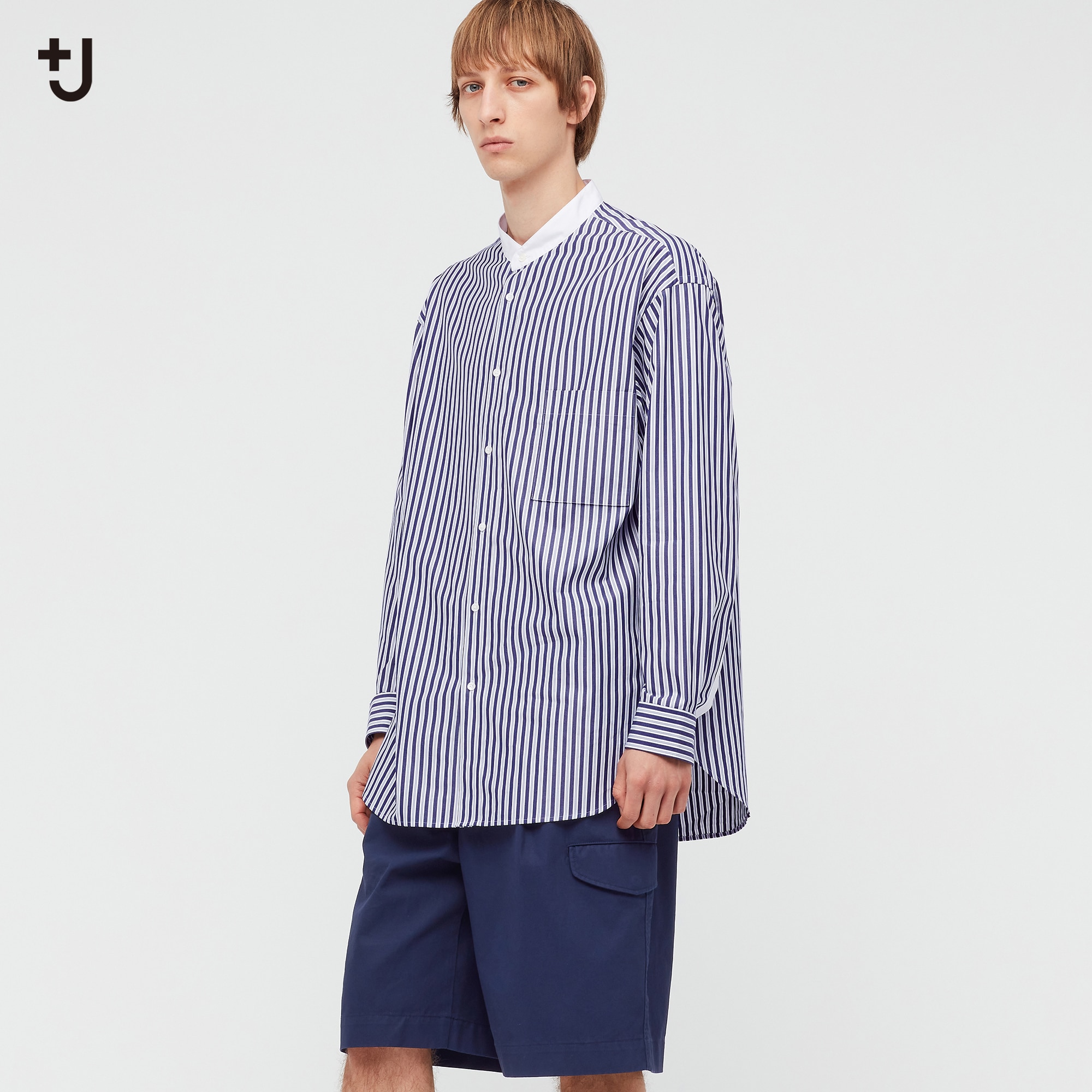 送料0円 UNIQLO ユニクロ公式 ユニクロ +J スーピマコットンオーバー ...