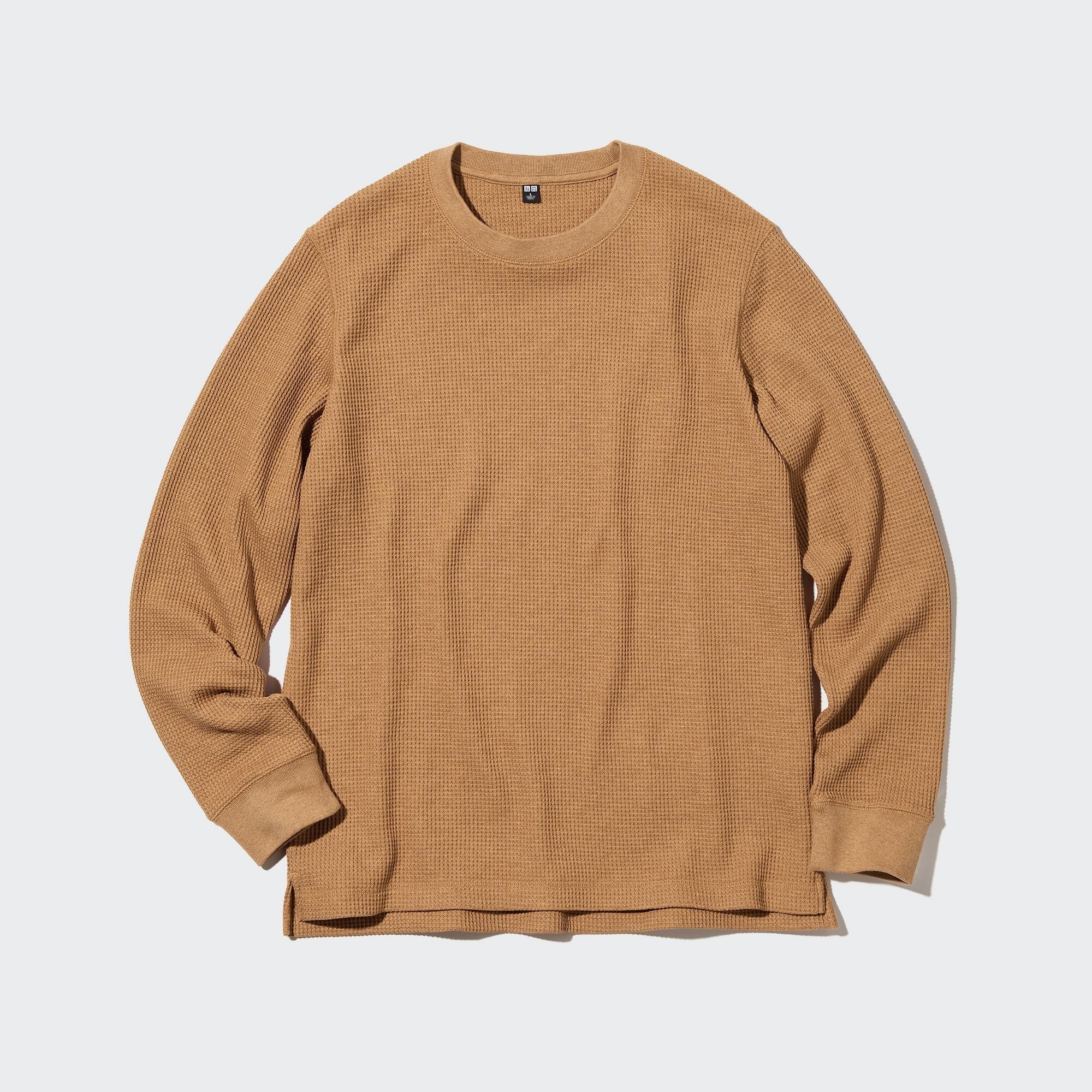 ワッフル メンズ 長袖の関連商品 ユニクロ