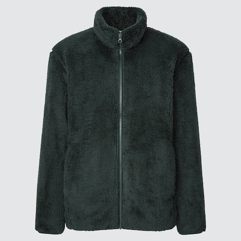 Uniqlo Fluffy Yarn Fleece Full-Zip Jacket - Soft, Warm, and
