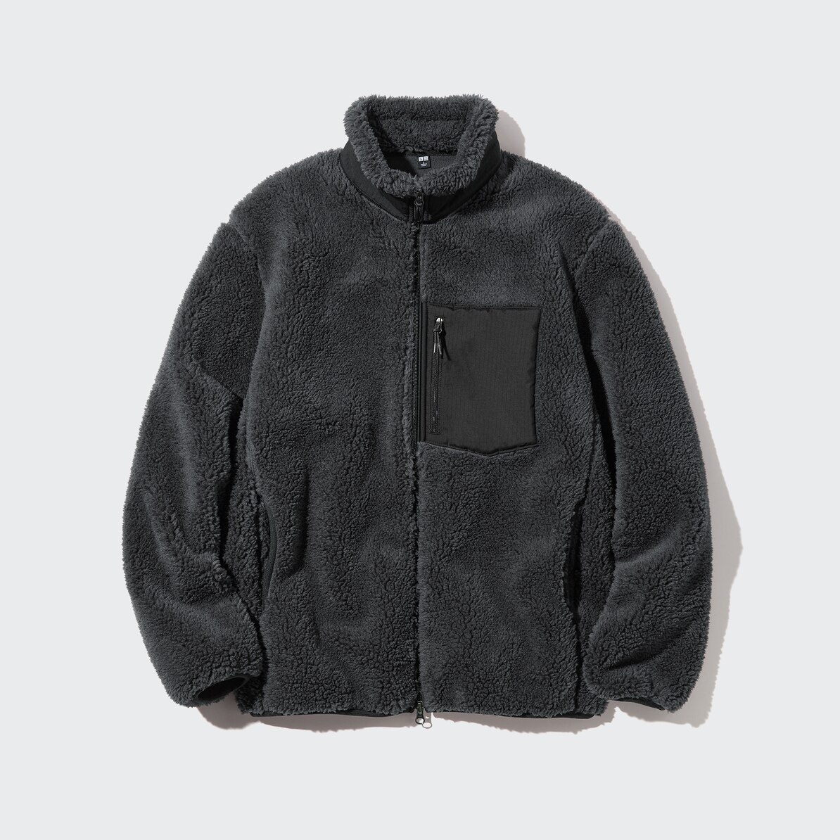 防風アウターフリースジャケット 長袖 男女兼用 ユニクロ