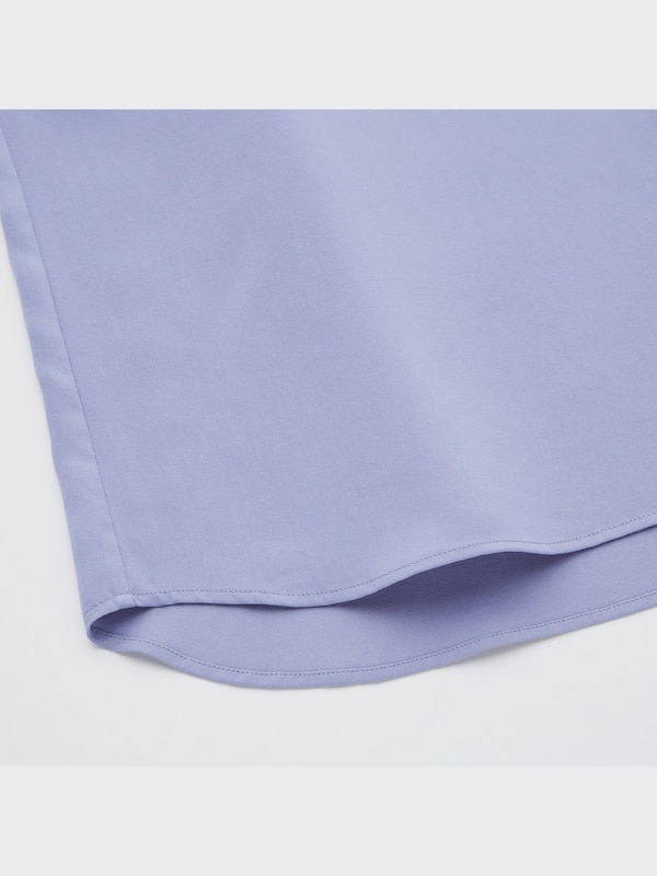 Blus Rayon Kerah Skipper Lengan 3/4