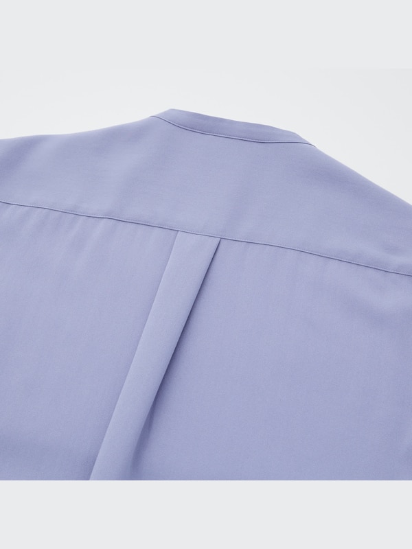 Blus Rayon Kerah Skipper Lengan 3/4