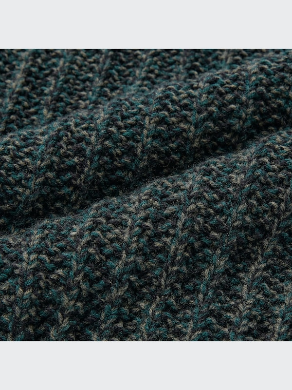 ローゲージクルーネックセーター（長袖）