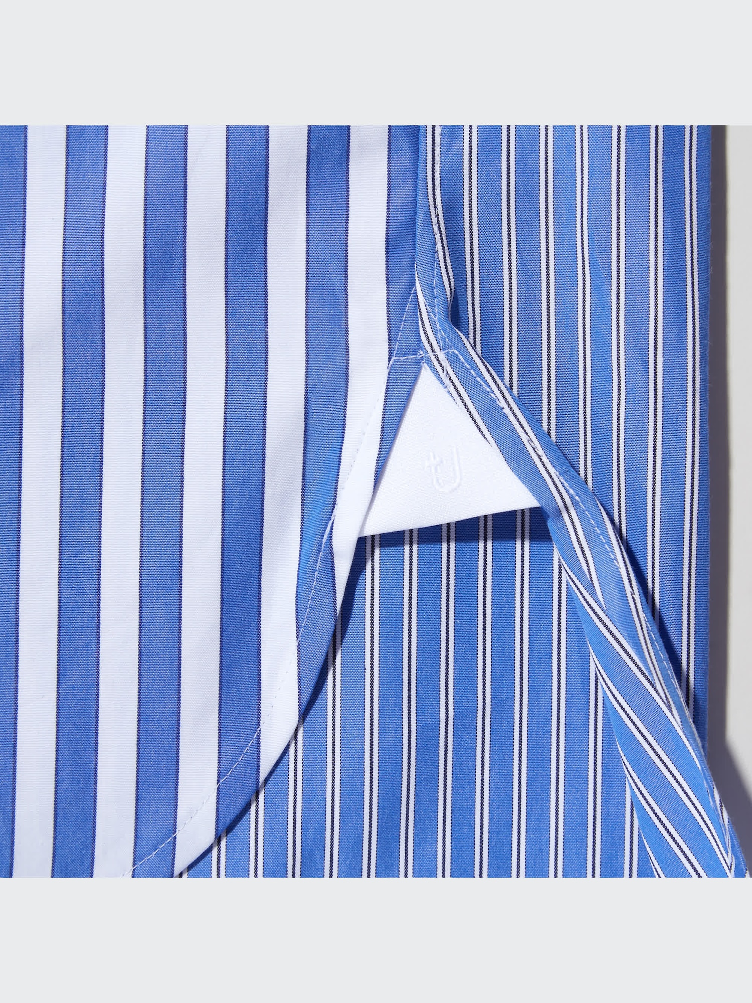 ユニクロ公式 | スーピマコットンオーバーサイズストライプシャツ（長袖）