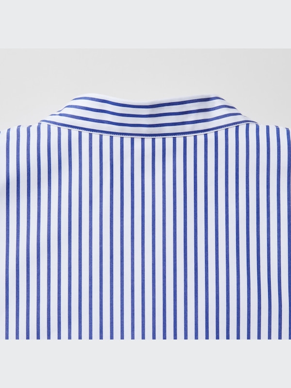 スーピマコットンストライプシャツジャケット（長袖）