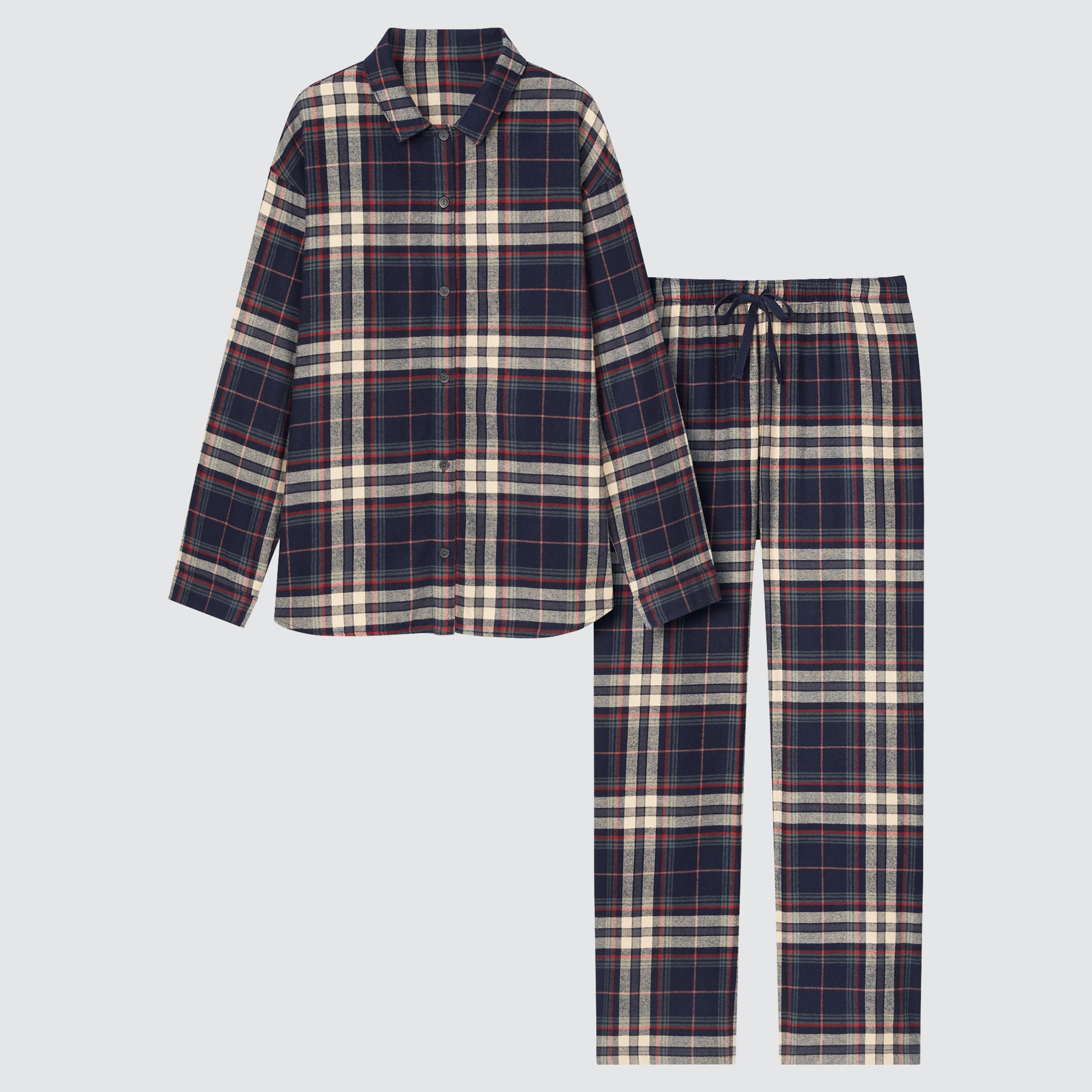 Uniqlo men's flannel pajamas hot sale