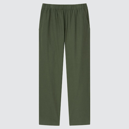 Cotton Relax Ankle Pants