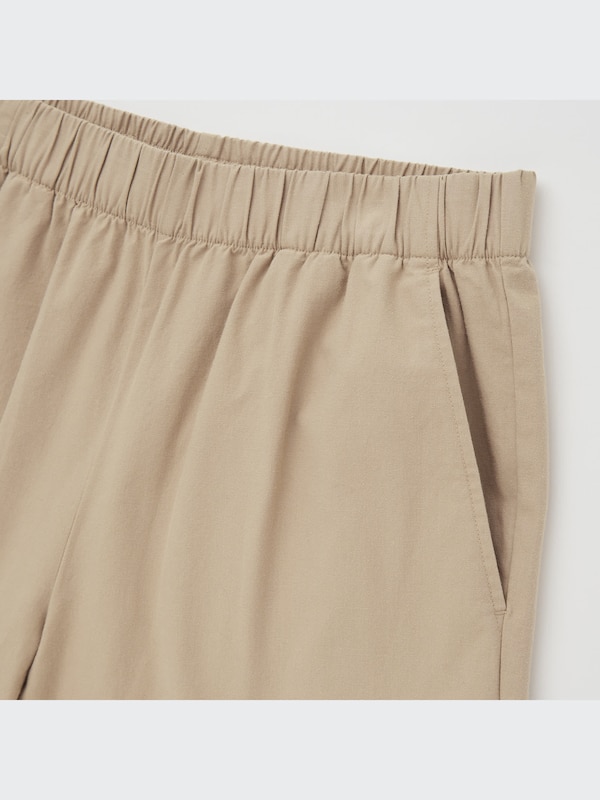 Cotton Relax Ankle Pants