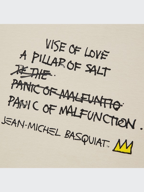 UT (T-Shirt) Basquiat Lengan Pendek