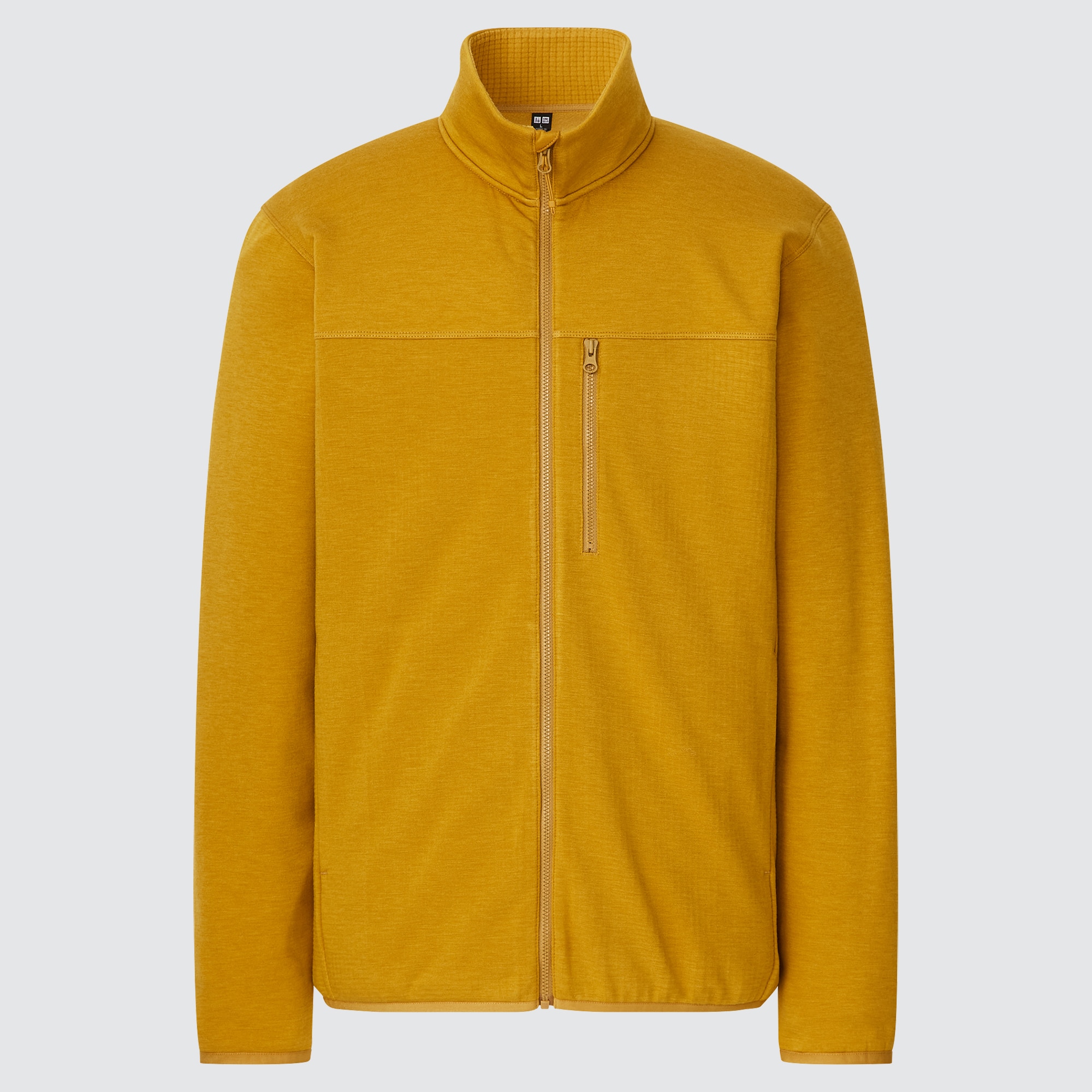 Uniqlo shop yellow jacket