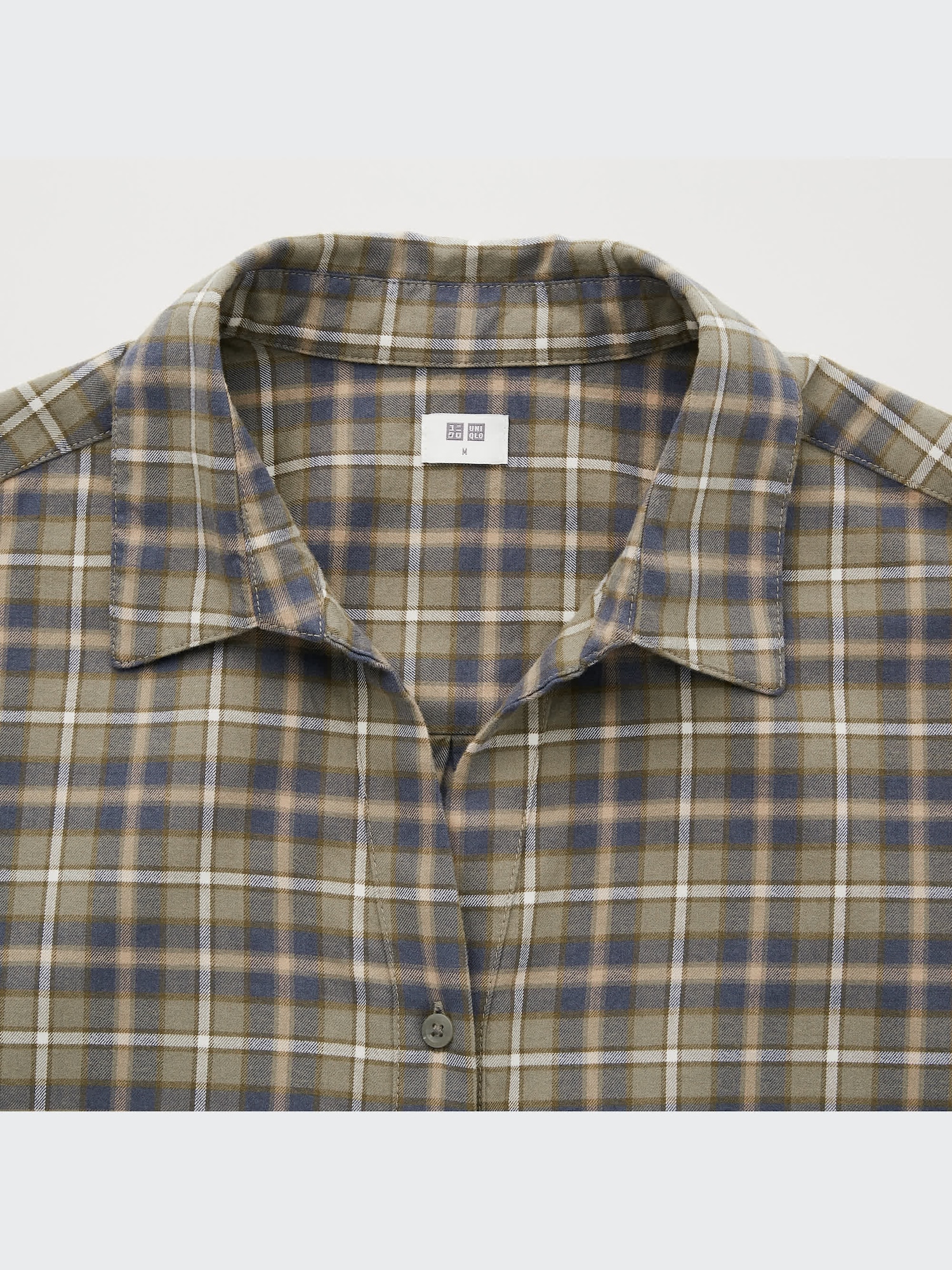 ユニクロ公式 | ライトフランネルチェックシャツ（長袖）