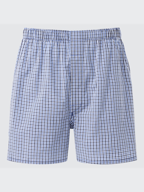 Celana Boxer Tenun Kotak