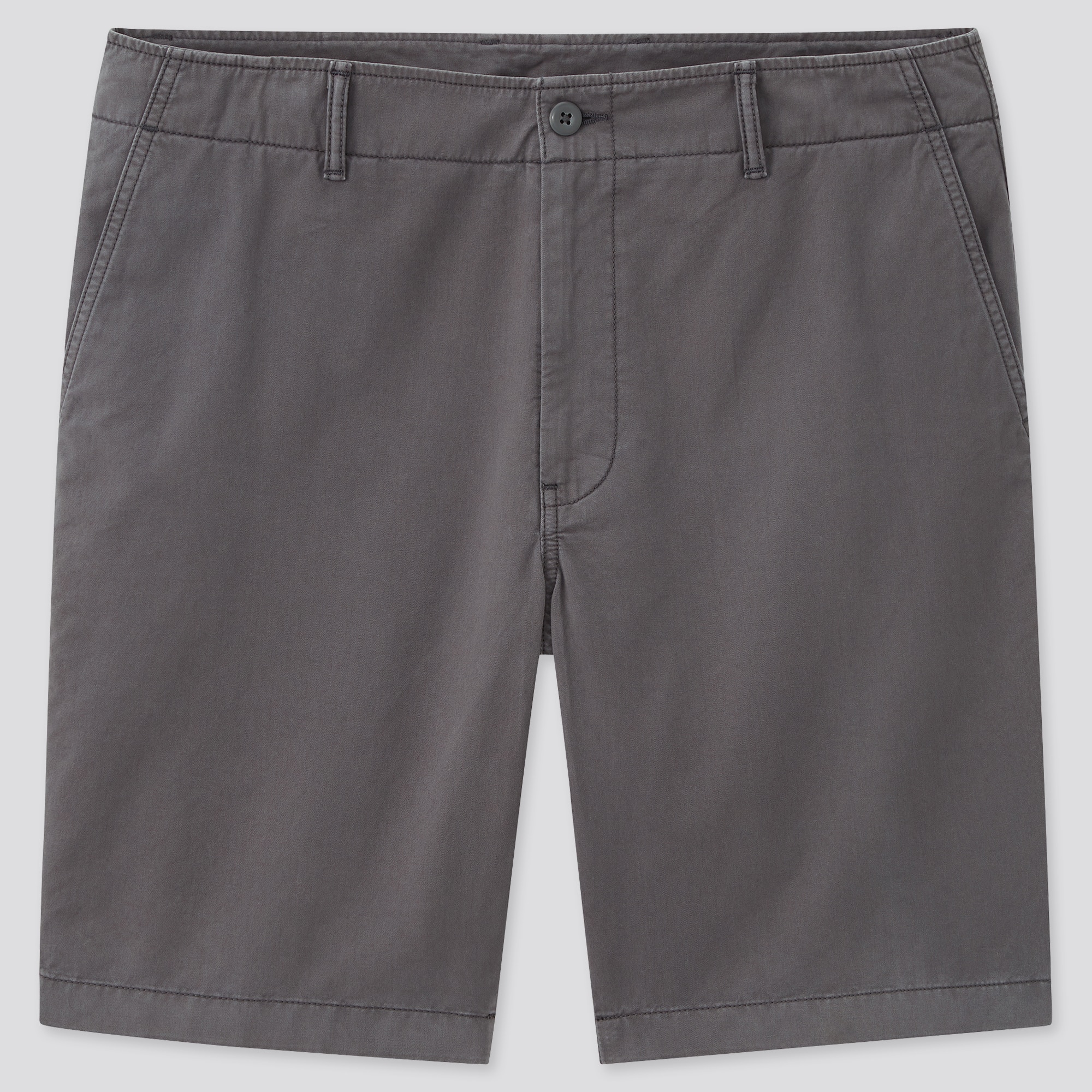 dark grey chino shorts