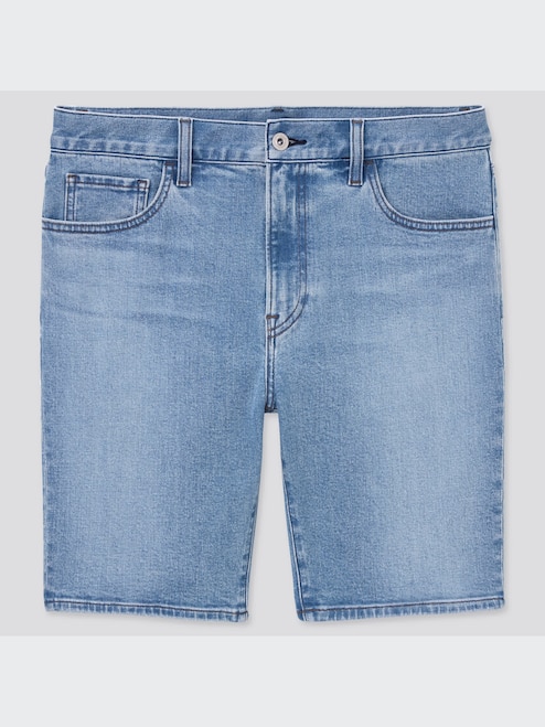Men Blue Denim Shorts MEN'S DENIM SHORTS UNIQLO SG