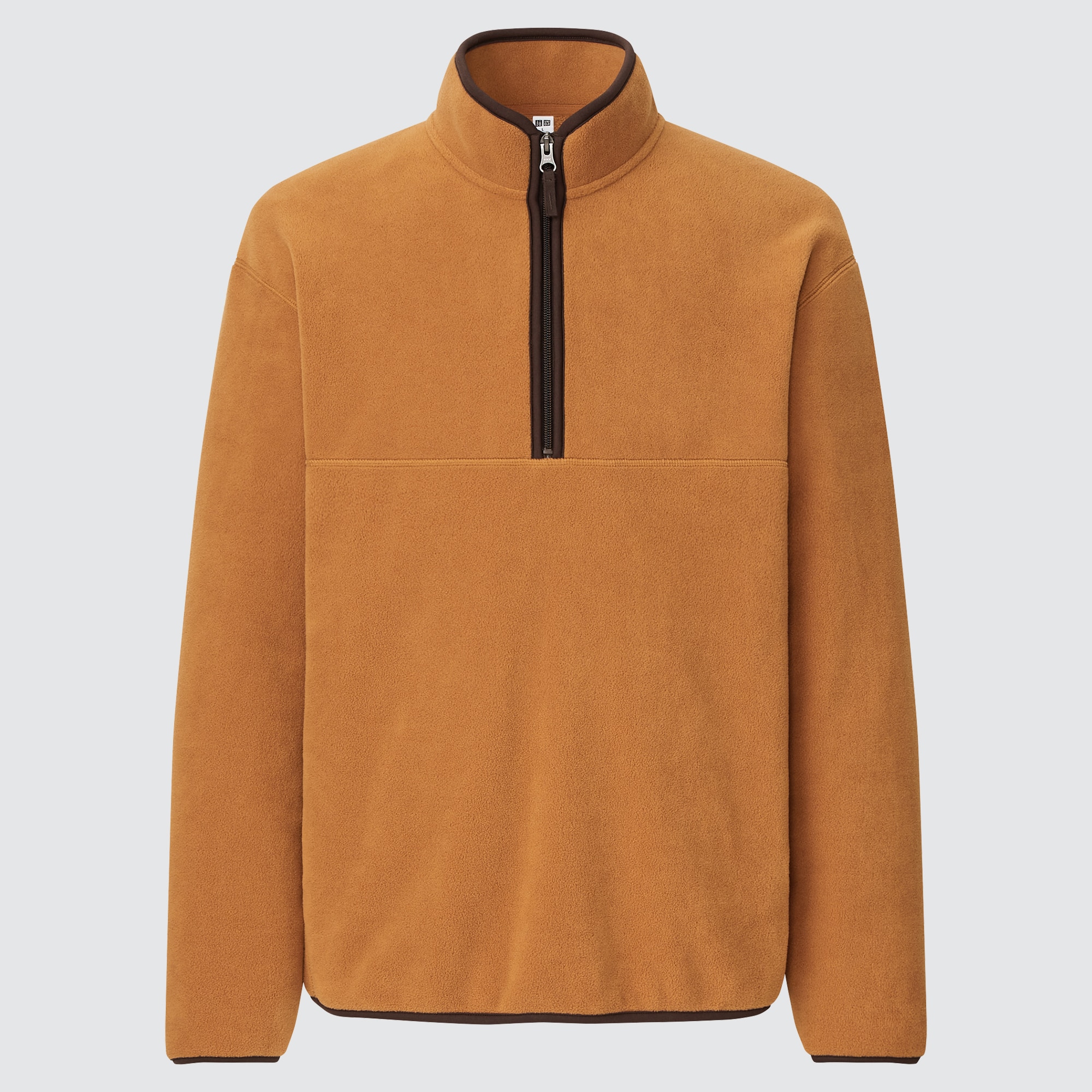 Uniqlo fleece half zip new arrivals