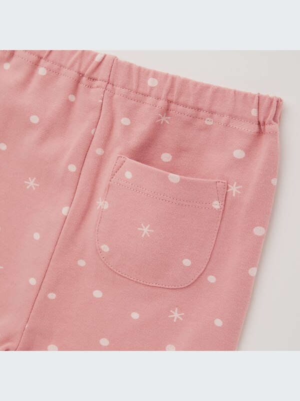 Celana Legging Crop Motif