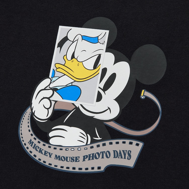 ユニクロ公式 KIDS ミッキーマウス フォト デイズ 2021 秋冬 UT グラフィックTシャツ（半袖）