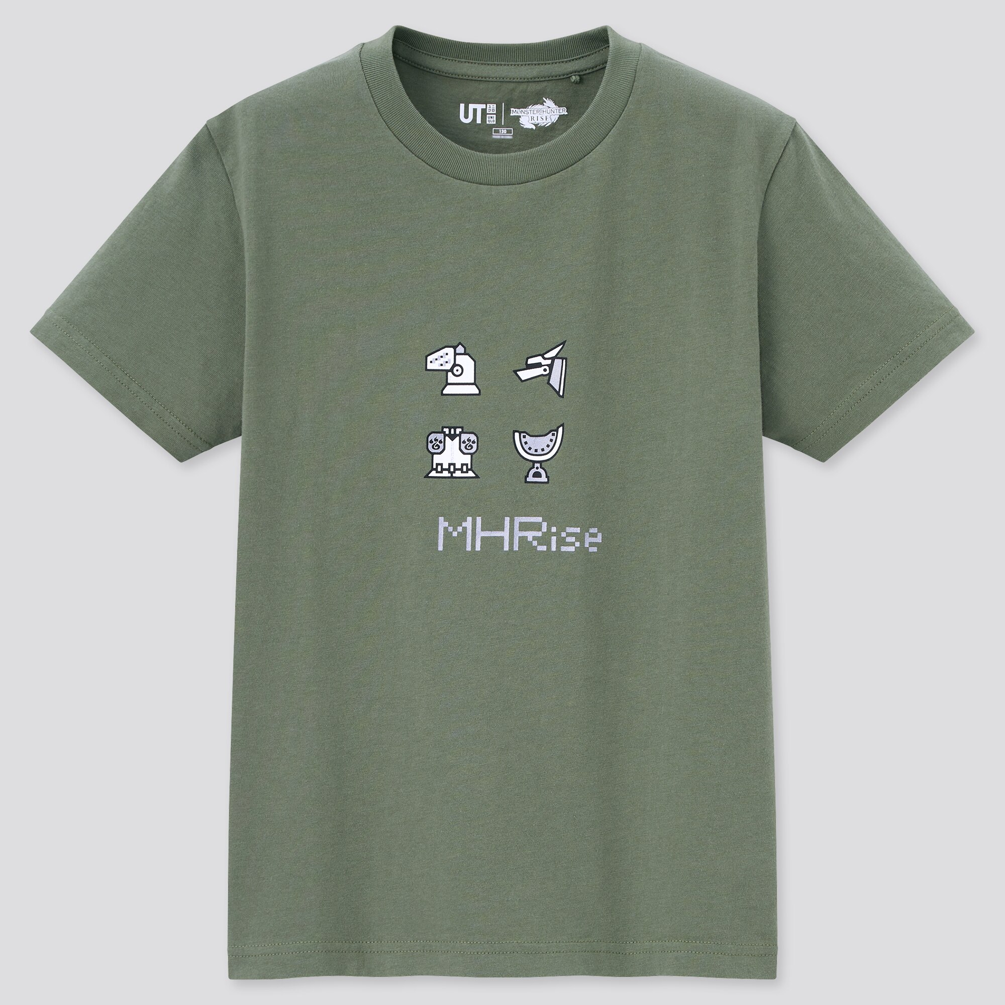 KIDS モンスターハンターライズ UT グラフィックTシャツ（半袖）