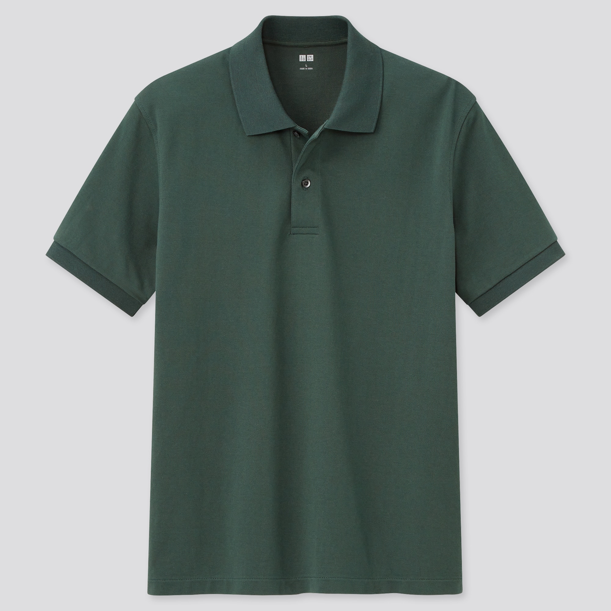 Uniqlo dry 2025 pique polo shirt