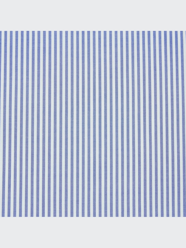 ファインクロス ストライプシャツ（レギュラーカラー・長袖）22年春秋モデル